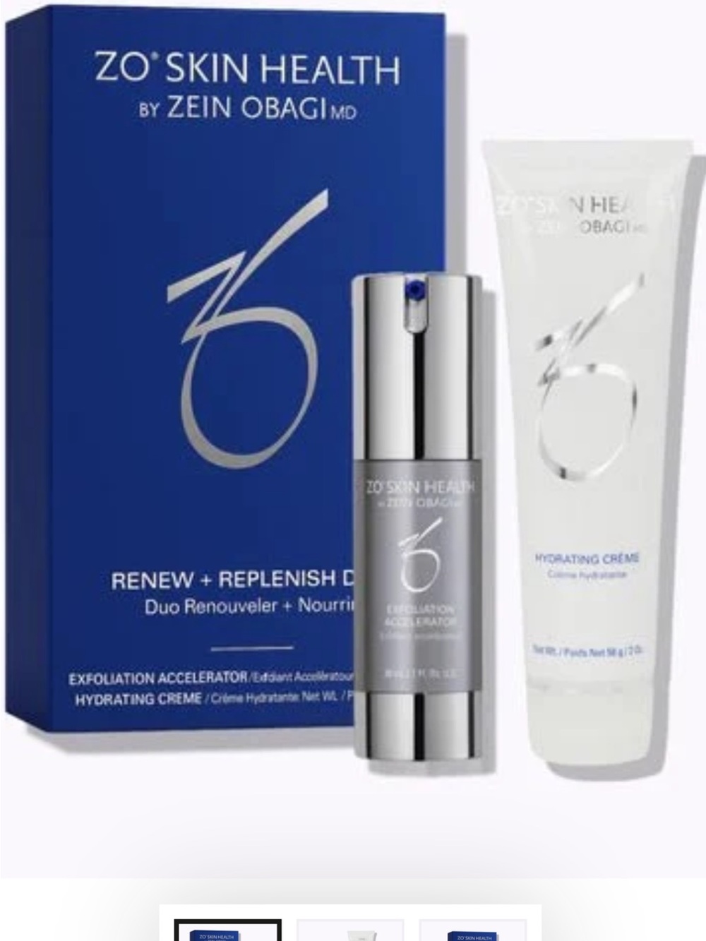 ZO Skin Health Renew & Replenish Duo